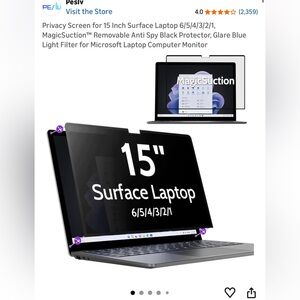 🆕 peslv labtop privacy screen protector
